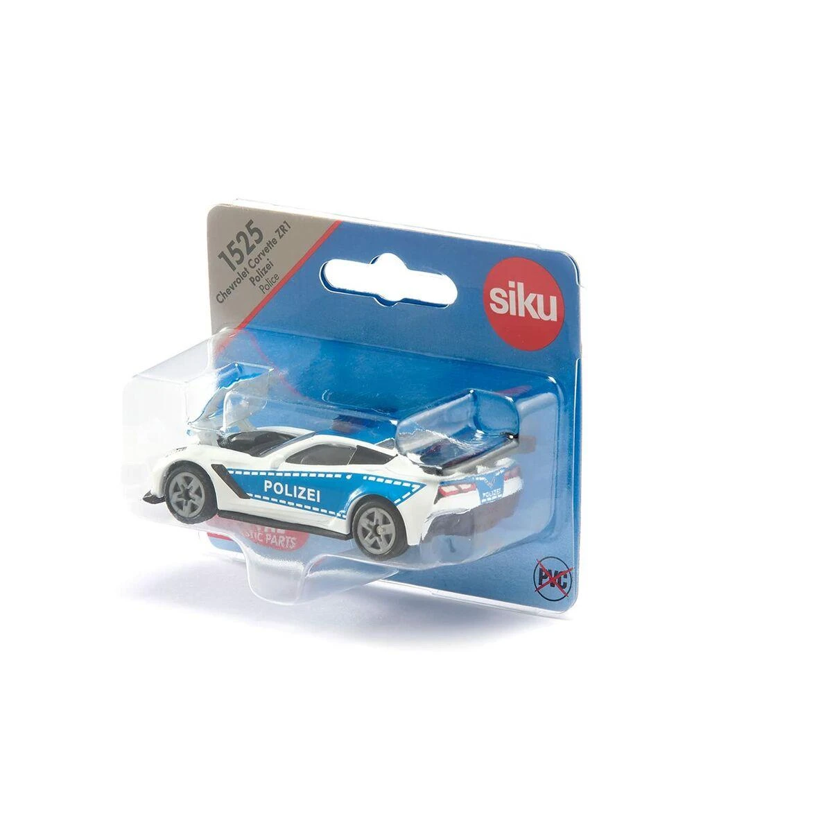 Siku Chevrolet Corvette policijos automobilis