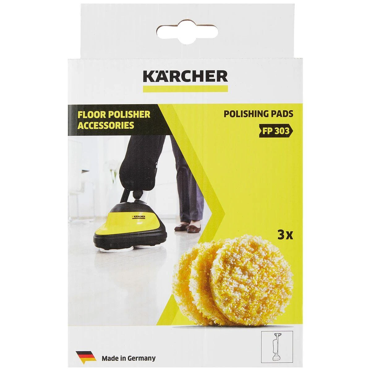 Kärcher Akmens/linoleumo/PVC poliravimo šluostės 2.863-198.0