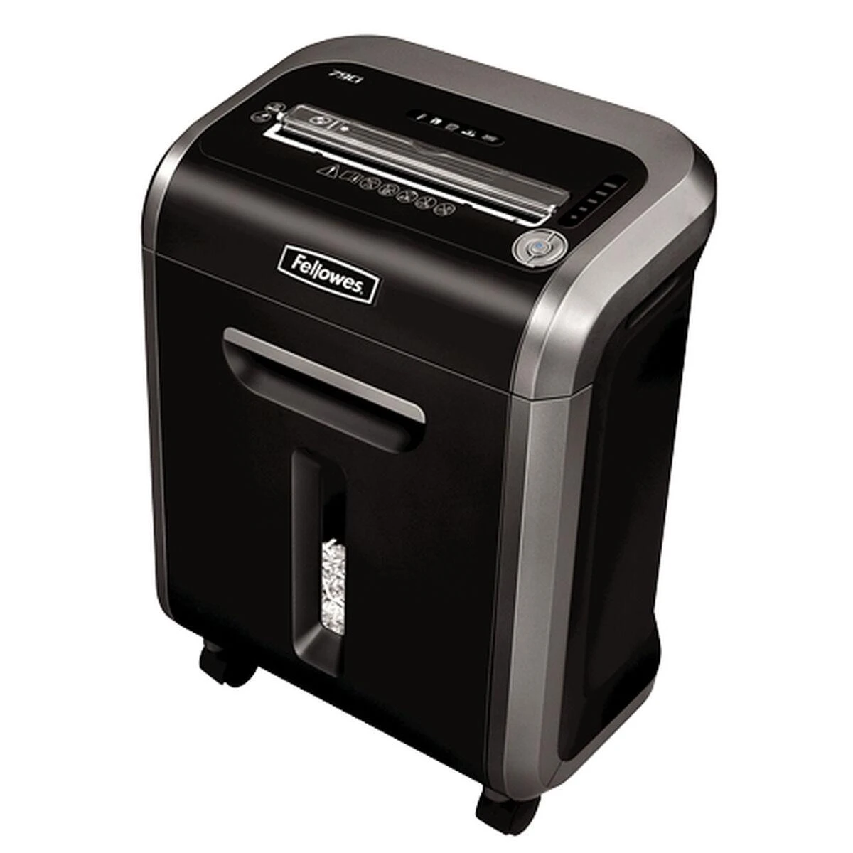 Fellowes Powershred | 79Ci | Juodas | 23 L | Kompaktinių diskų smulkinimas | Kreditinių kortelių smulkinimas | 54 dB | Popieriaus apdorojimo standartas/išvestis 16 lapų per eigą | 100 % atsparus uogienei skersinio pjovimo smulkintuvas | Garantija 24 mėn.
