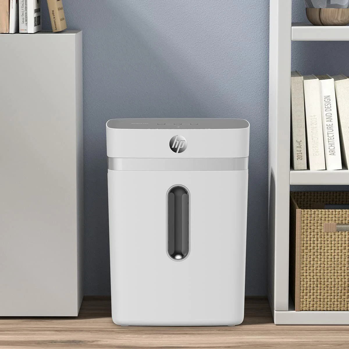 Popieriaus Smulkintuvas - HP Oneshred 12CC 23L Smulkinimas Itin Mažais Gabalėliais