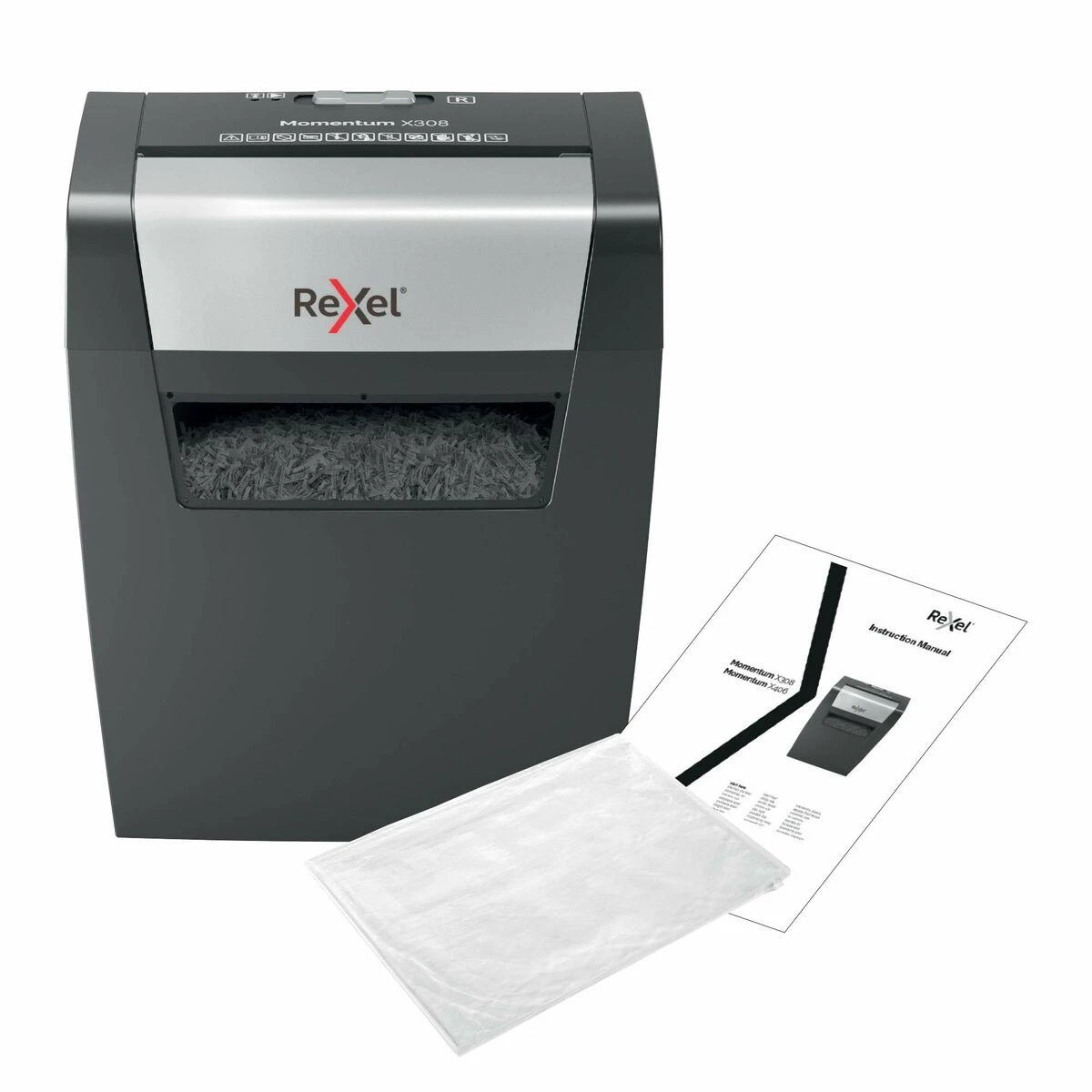Smulkintuvas dokumentams REXEL MOMENTUM X308 2104570EU