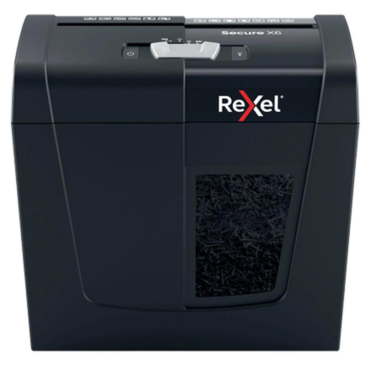 Dokumentų naikiklis Rexel Secure X6 Cross Cut Paper Shredder P4, 6 lapai, 10 L.