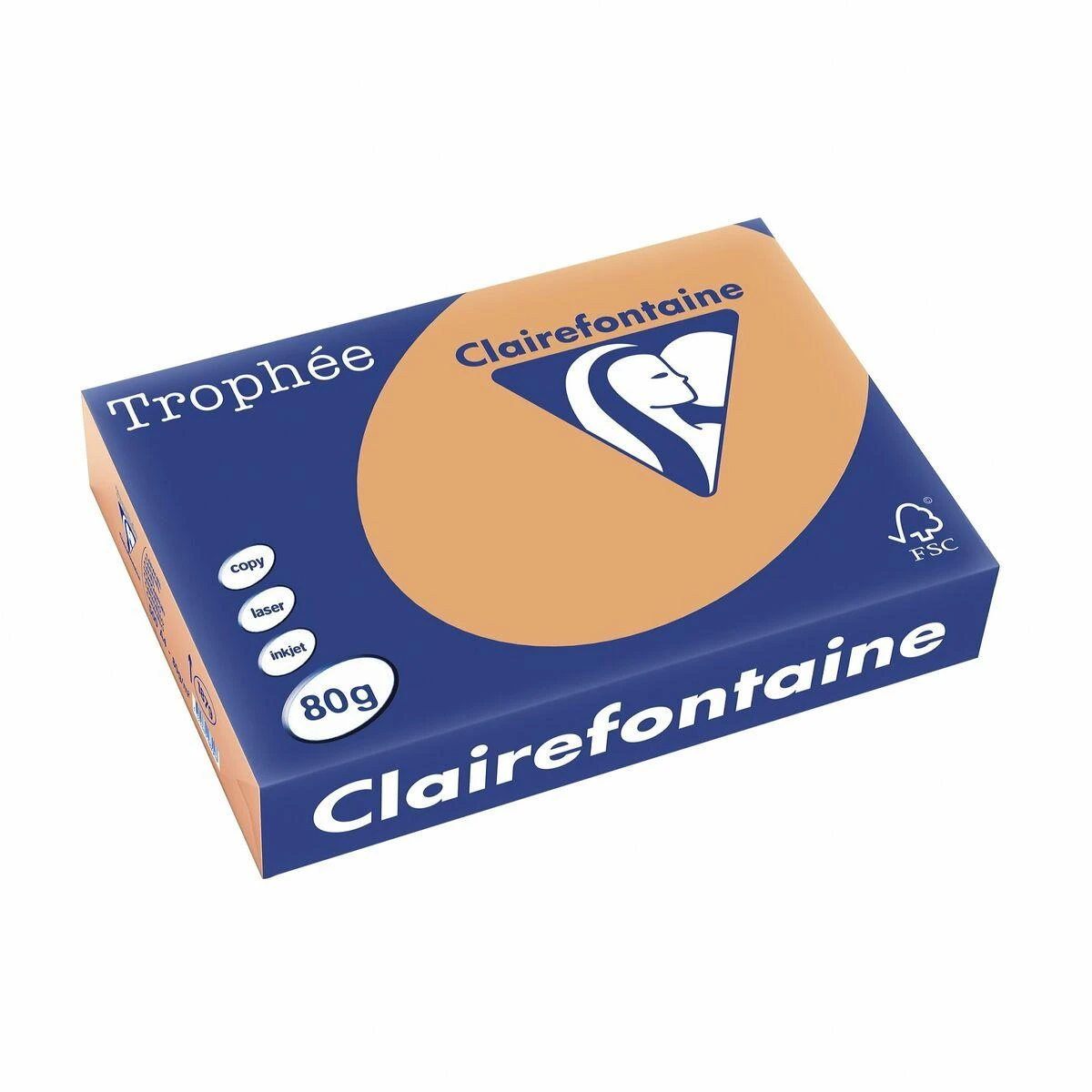 Trophee Papier ksero A4 80g oranžinė 500 arkuszy
