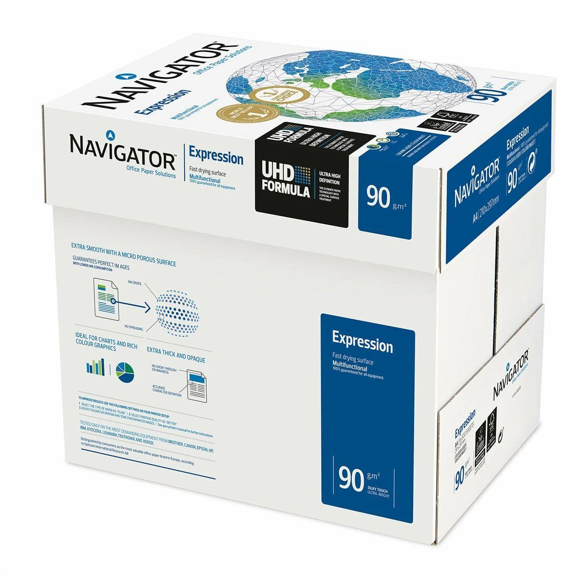 Biuro popierius Navigator Expression, A4, 90g (500) 0701-008