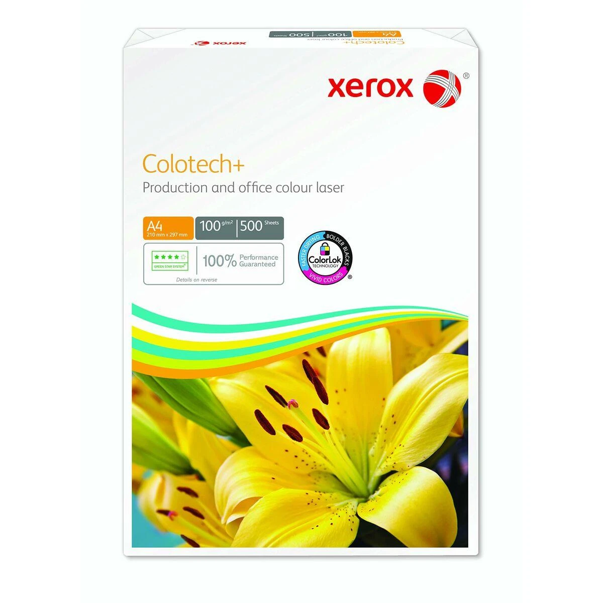 Xerox 003R99004, Lazerinis spausdinimas, A4 (210 x 297 mm), 500 lapų, 100 g/m², Balta, 110 µm