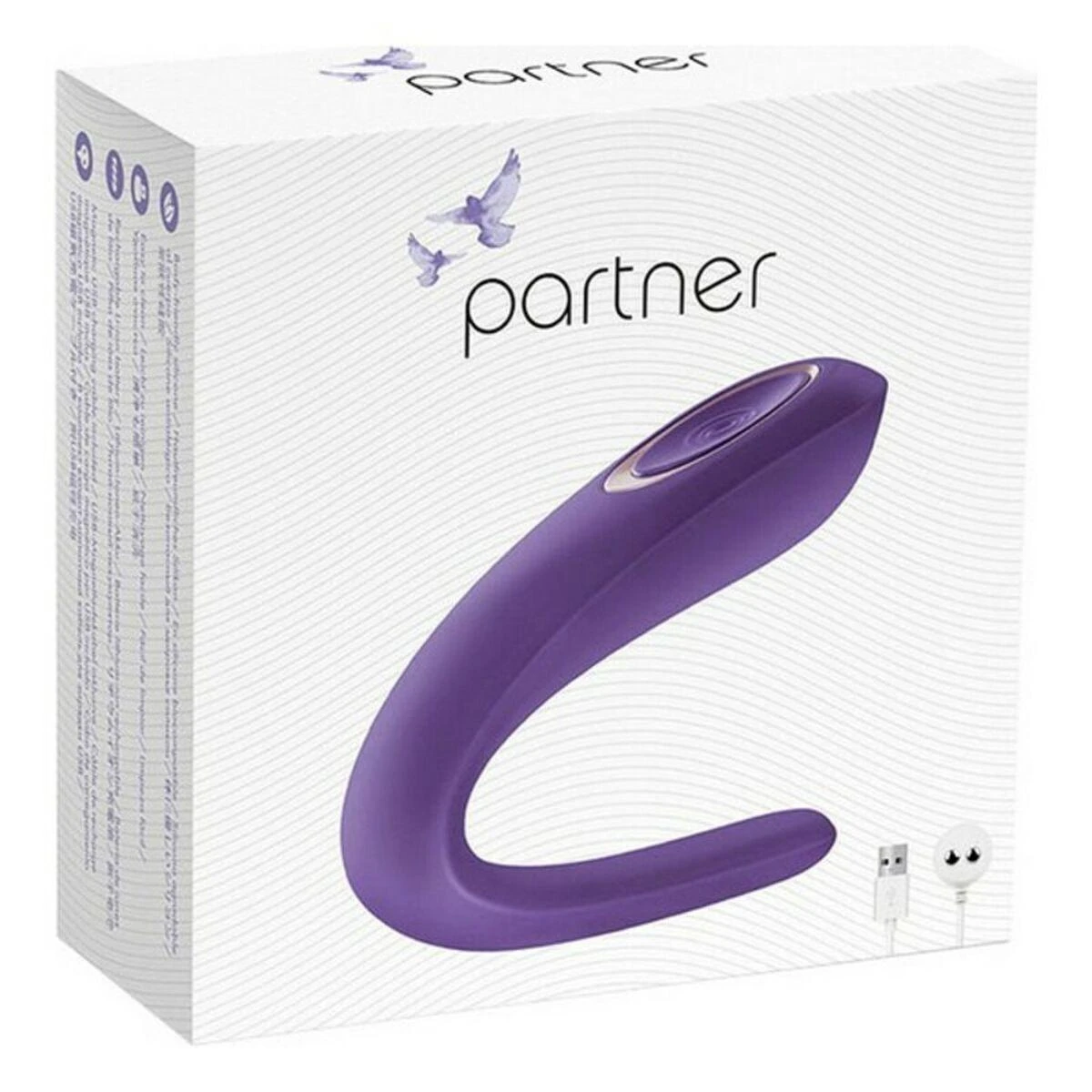 Satisfyer – dvigubas klasikinis partnerio vibratorius