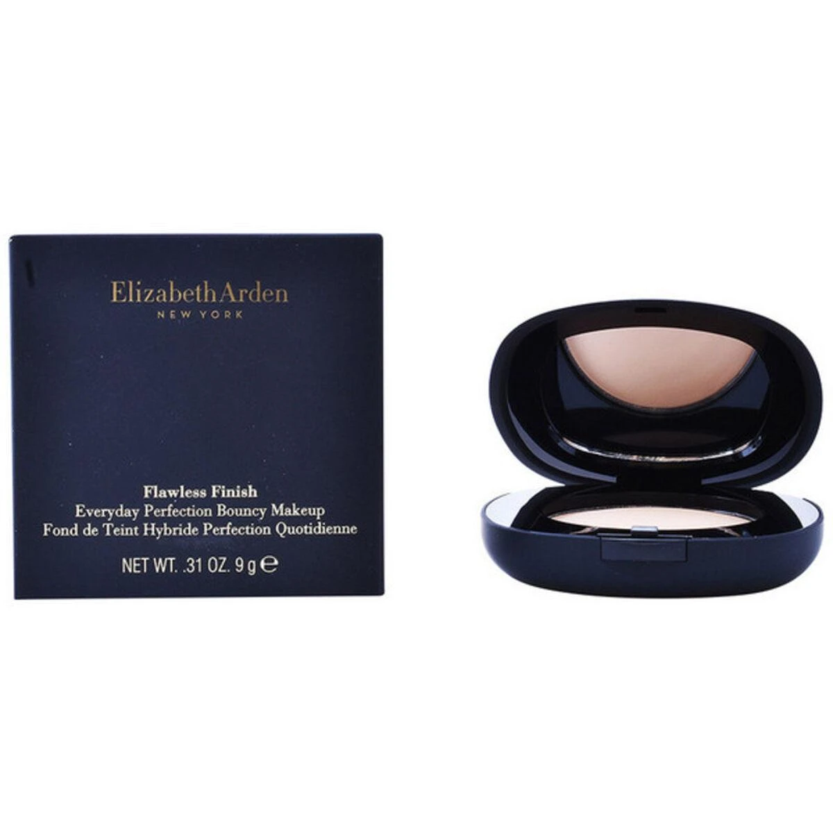 „Pudra Elizabeth Arden Flawless Finish Everyday Perfection Bouncy“ makiažo pagrindas, 12 šiltų pekano riešutų, 9 g