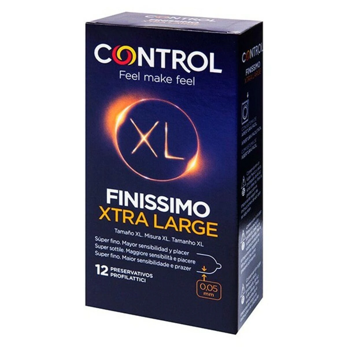CONTROL Kontrolė Finissimo Xl 12 vienetų