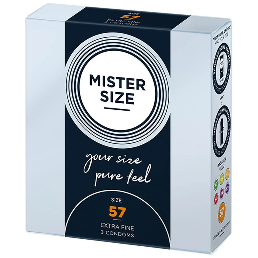 Mister Size 57mm pakuotė po 3 vnt