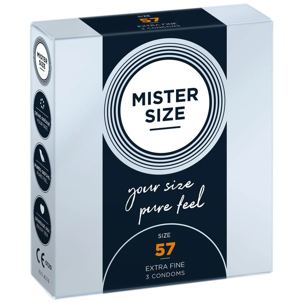 Mister Size 57mm pakuotė po 3 vnt