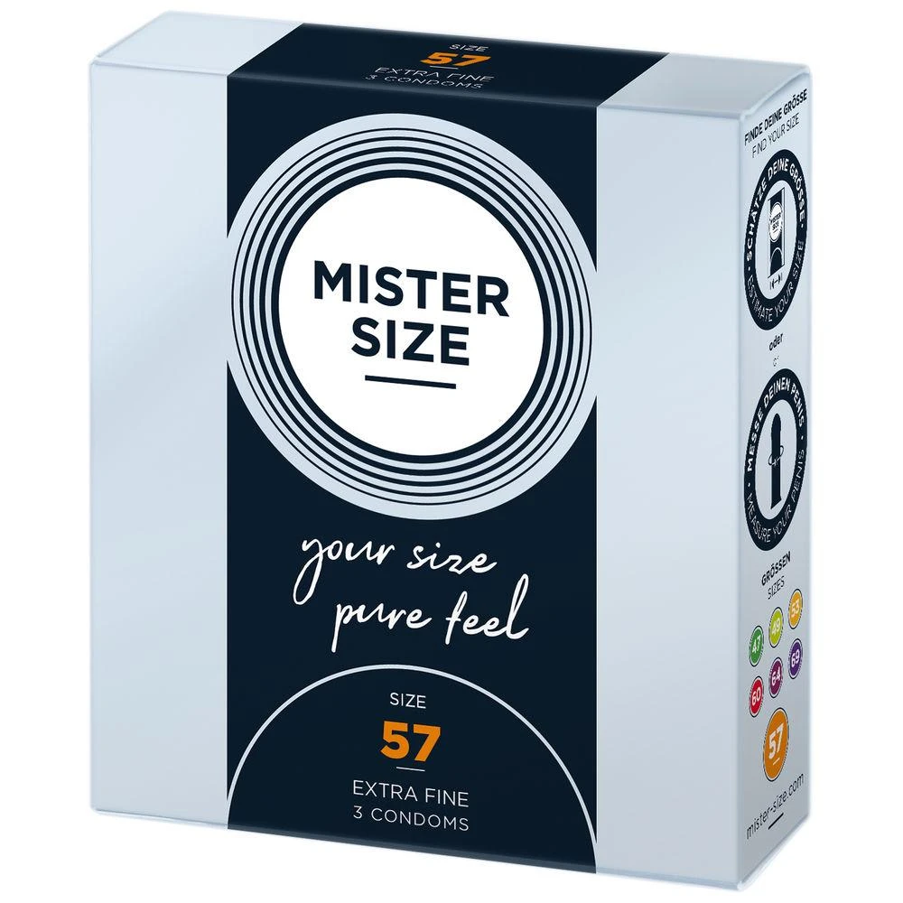 Mister Size 57mm pakuotė po 3 vnt