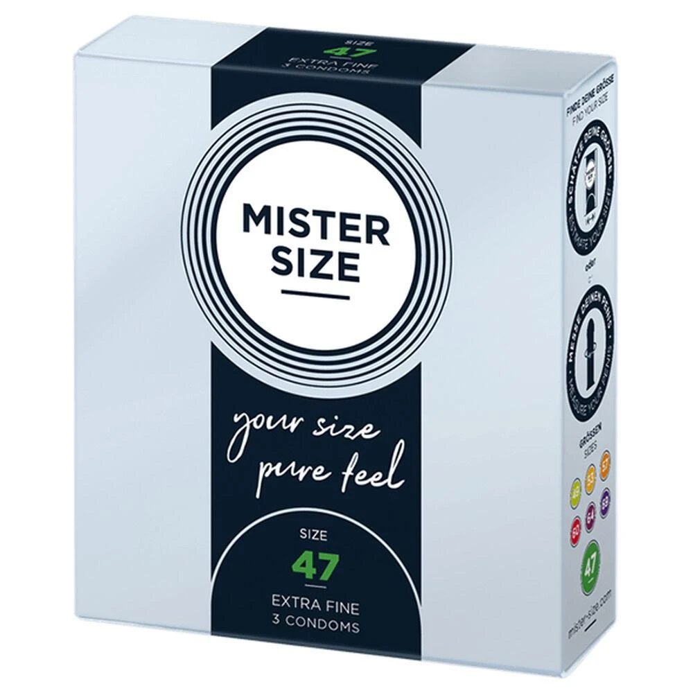 Mister Size 47mm pakuotė po 3 vnt