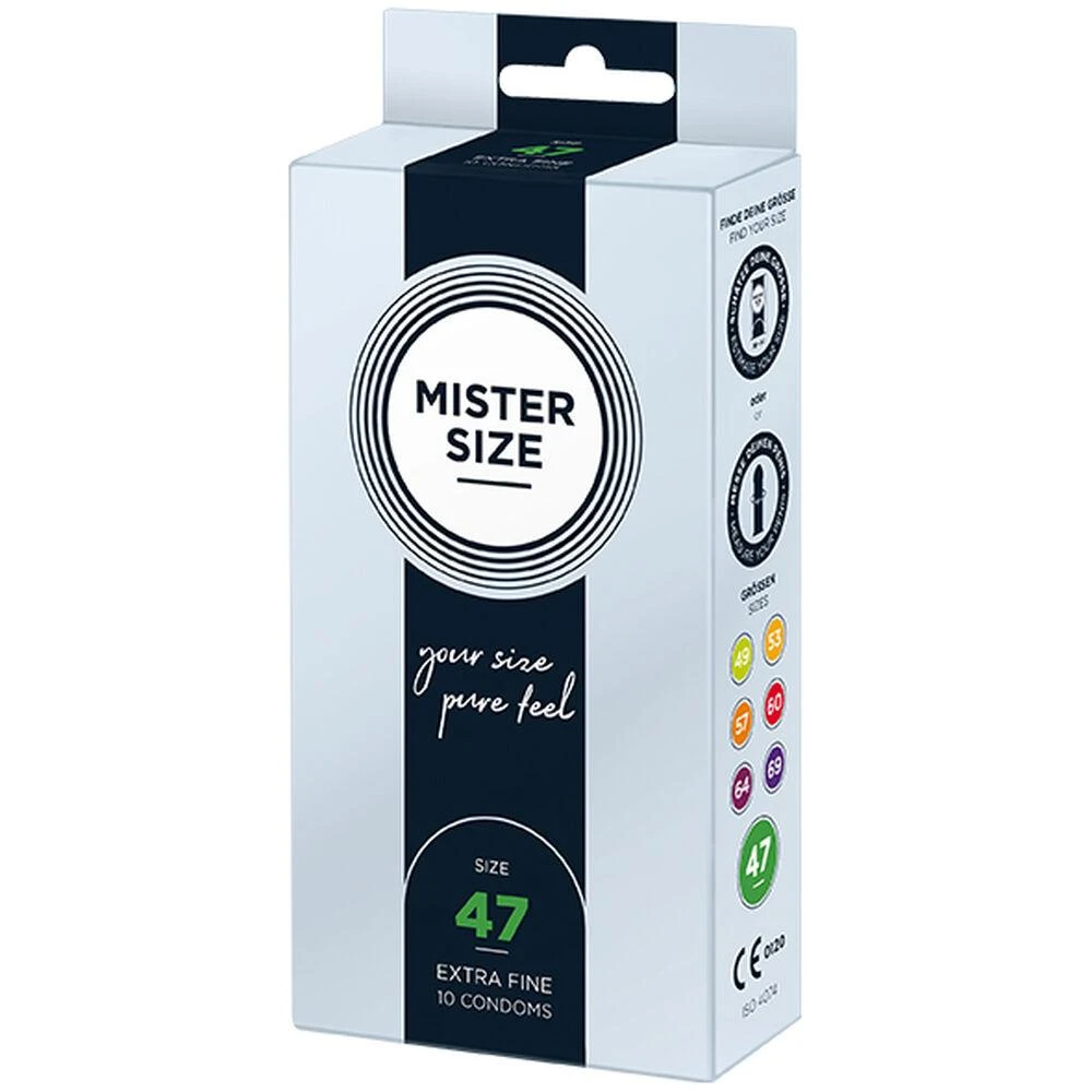 Mister Size 47mm pakuotė po 10 vnt