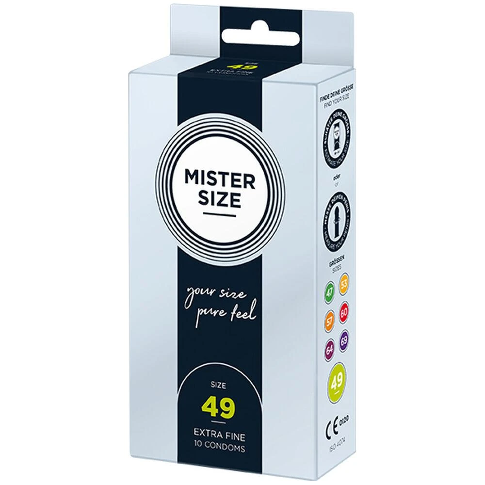 Mister Size 49mm pakuotė po 10 vnt