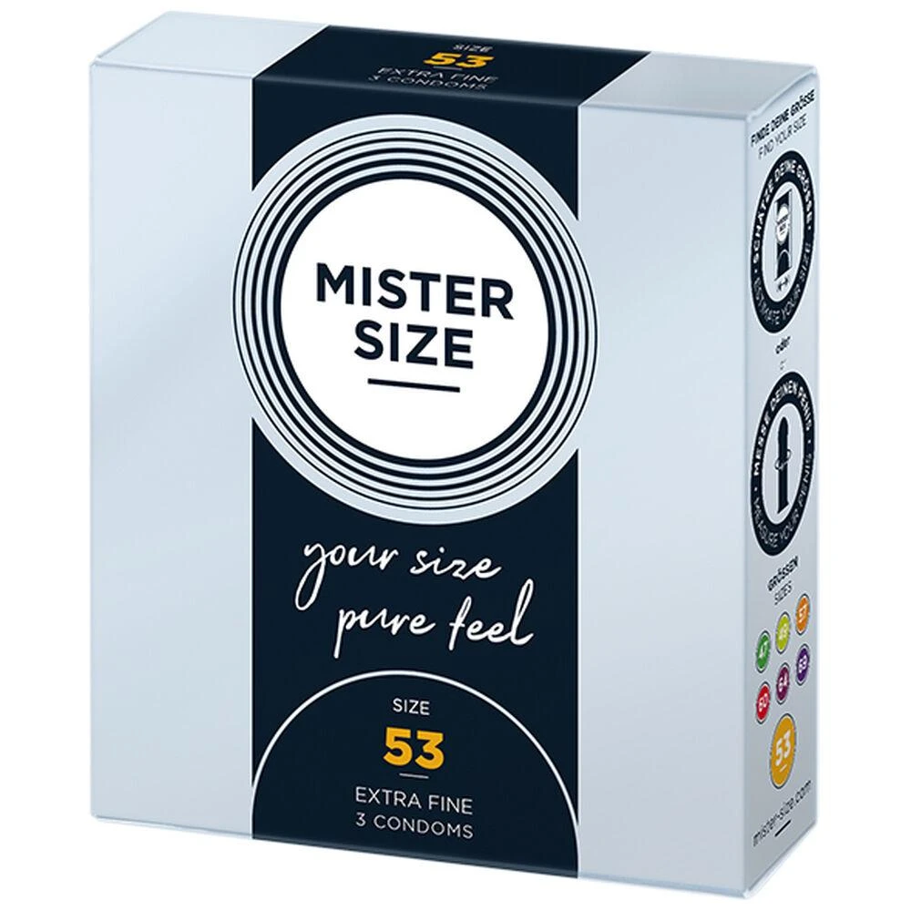 Mister Size 53mm pakuotė 3 vnt