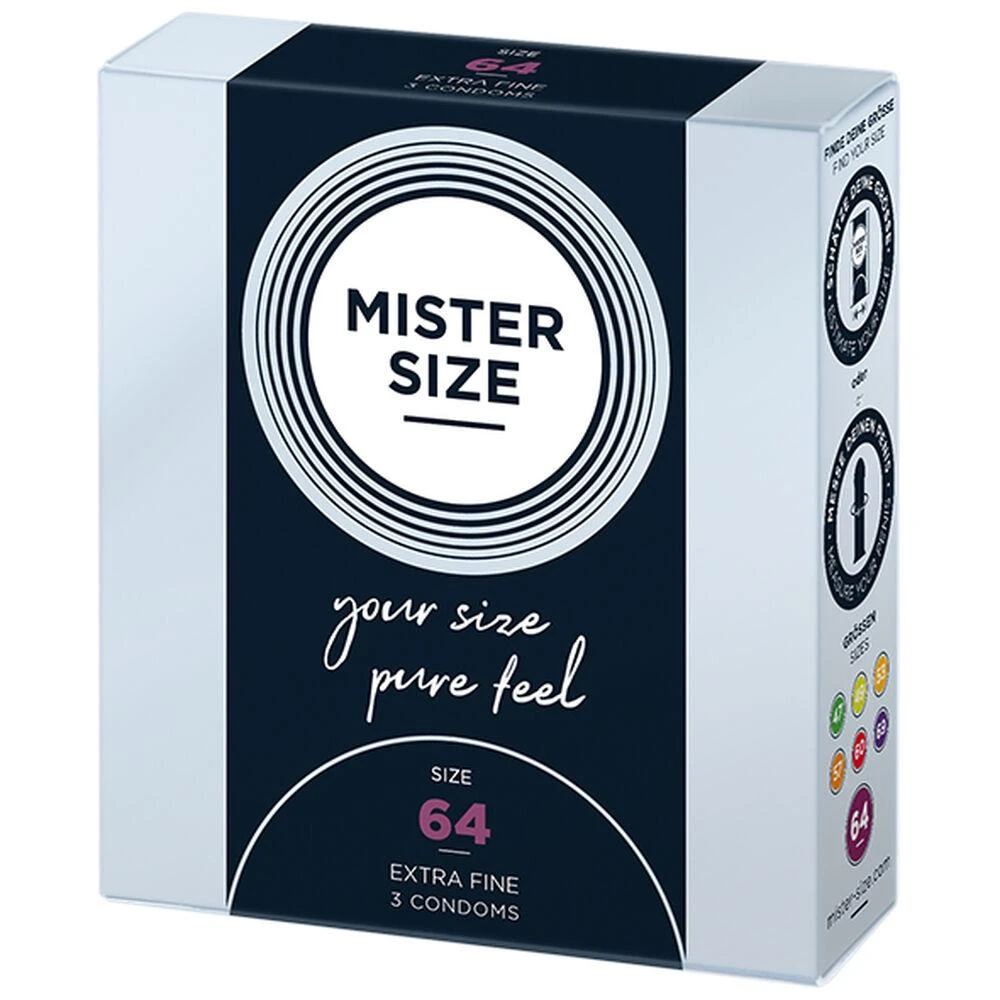 Mister Size 64mm pakuotė po 3 vnt