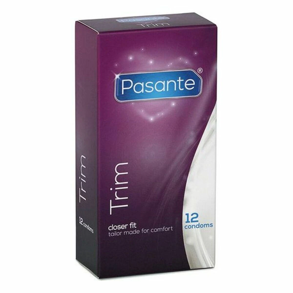 Pasante Healthcare Prezervatyvai „Trim“, 12 vnt.