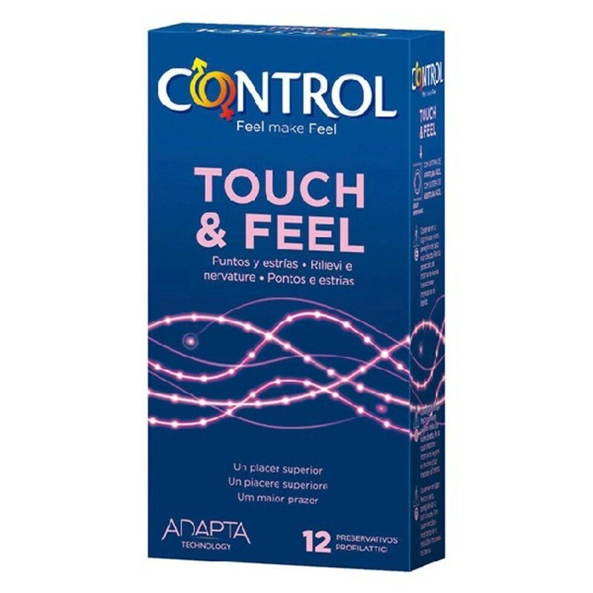 Control Touch - Feel Condom 12 Units