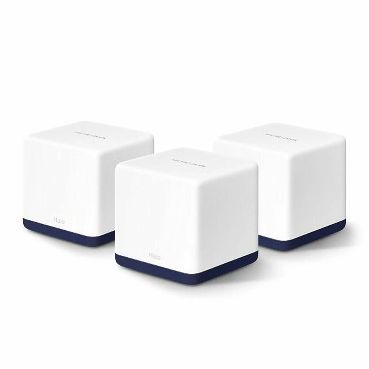 Maršrutizatorius TP-Link „Mercusys“ | AC1900 viso namo tinklinio „Wi-Fi“ sistema | „Halo H50G“ (3 vnt. pakuotė) | 802.11ac | 1300+600 Mbps | Ethernet LAN (RJ-45) jungtys 3 | Tinklo palaikymas: Taip | MU-MiMO: Taip | Mobilusis plačiajuostis ryšys: Be