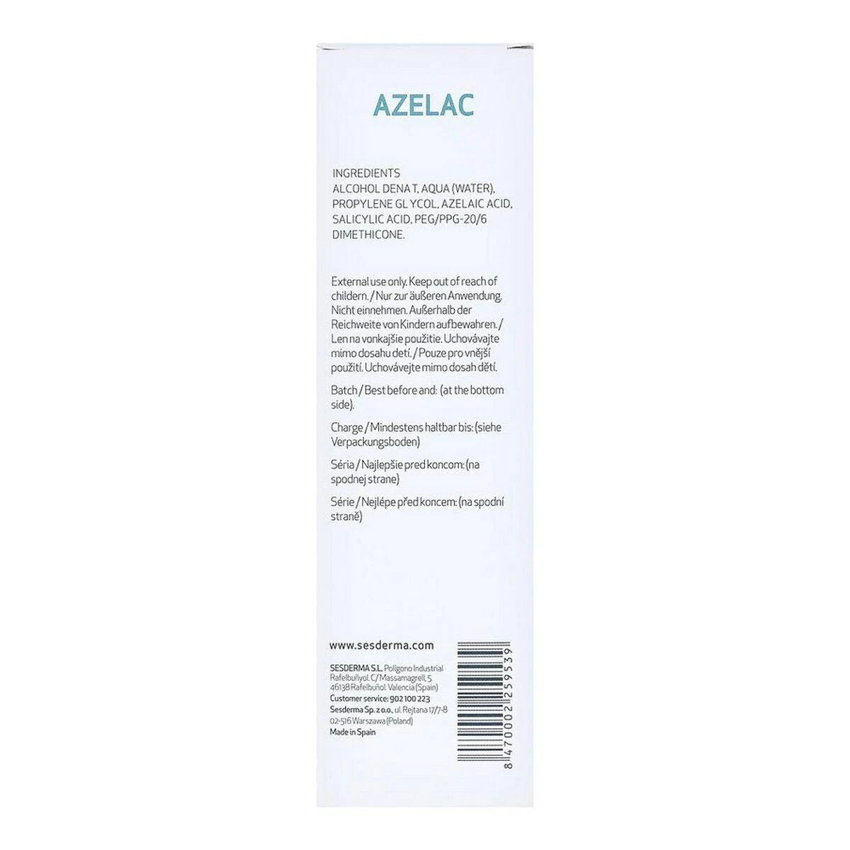 Sesderma Azelac losjonas, 100 ml