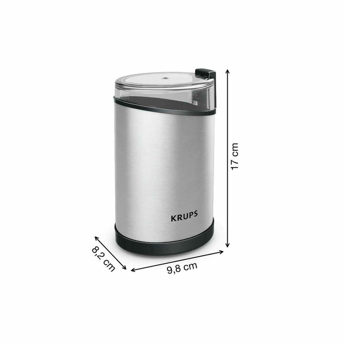 Kavamalė Kavos Malūnėlis - Krups GX204D10 200 W Sidabrinis