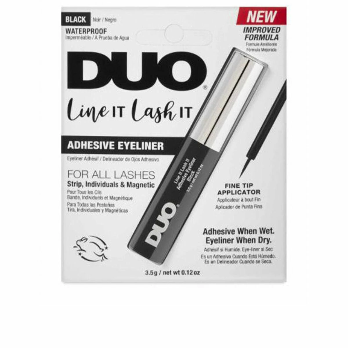 Ardell Pro Duo Adhesive Akių pieštukas Line It Lash It Juodas 3,5g