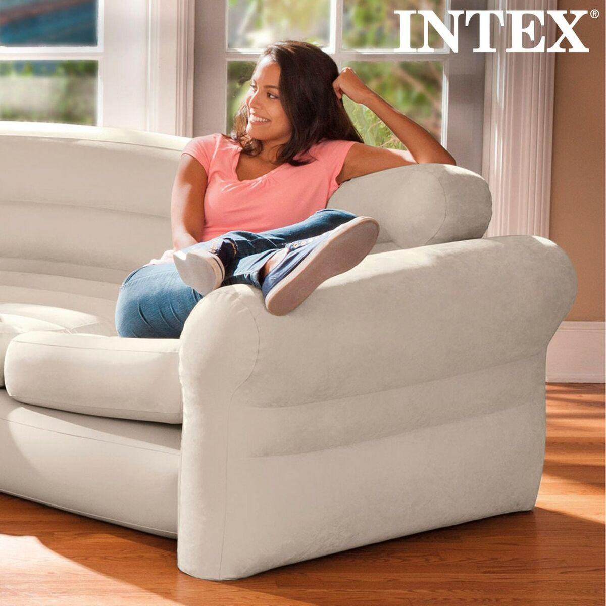 Intex pripučiama kampinė sofa, 257x203x76 cm 68575NP