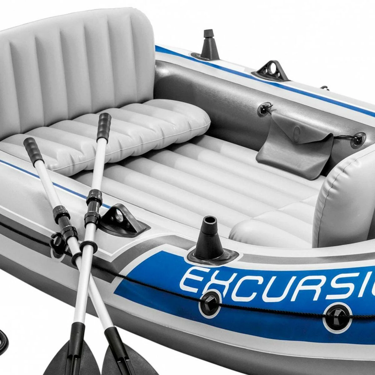 Pripučiama valtis INTEX Excursion 4 /4 asmenims, komplektas. 315x165x43cm