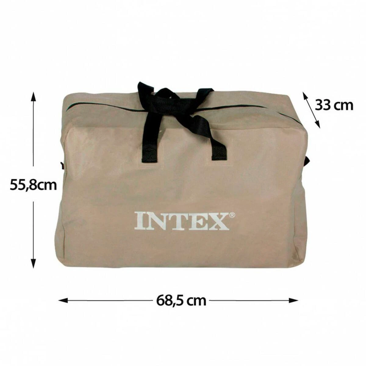 Pripučiama valtis INTEX Excursion 4 /4 asmenims, komplektas. 315x165x43cm