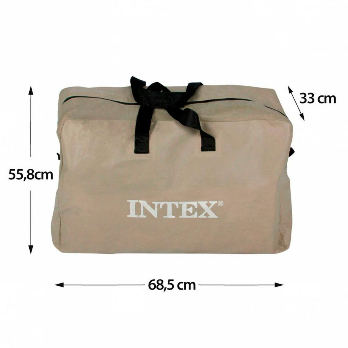 Pripučiama valtis INTEX Excursion 5 /5 asmenims, komplektas. 366x168x43cm