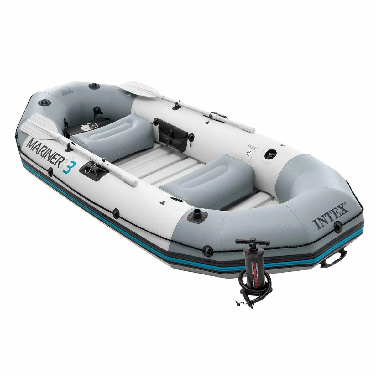 Intex Mariner 3 boat set, Pilkas