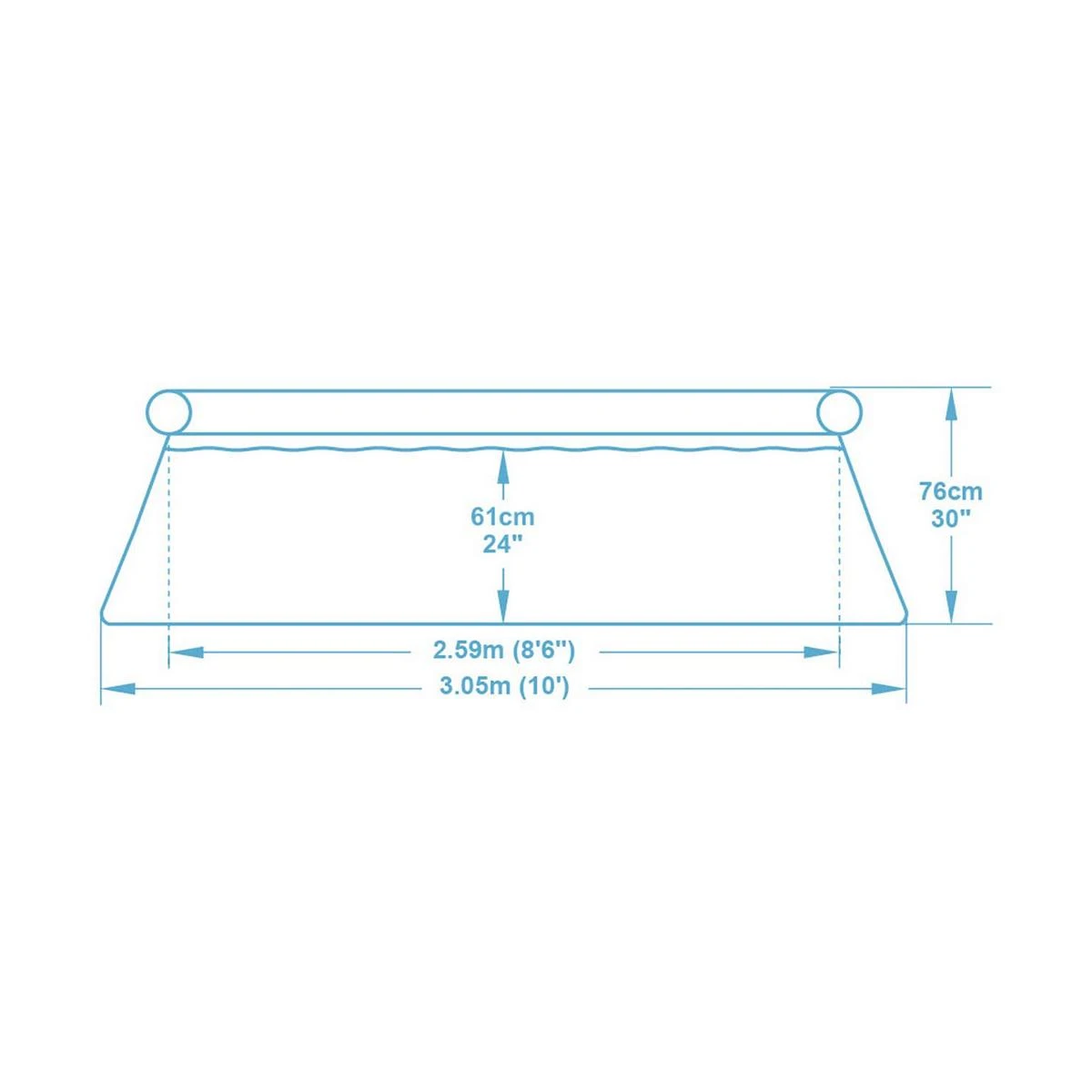 Baseinas su filtro pompa Bestway Fast Set