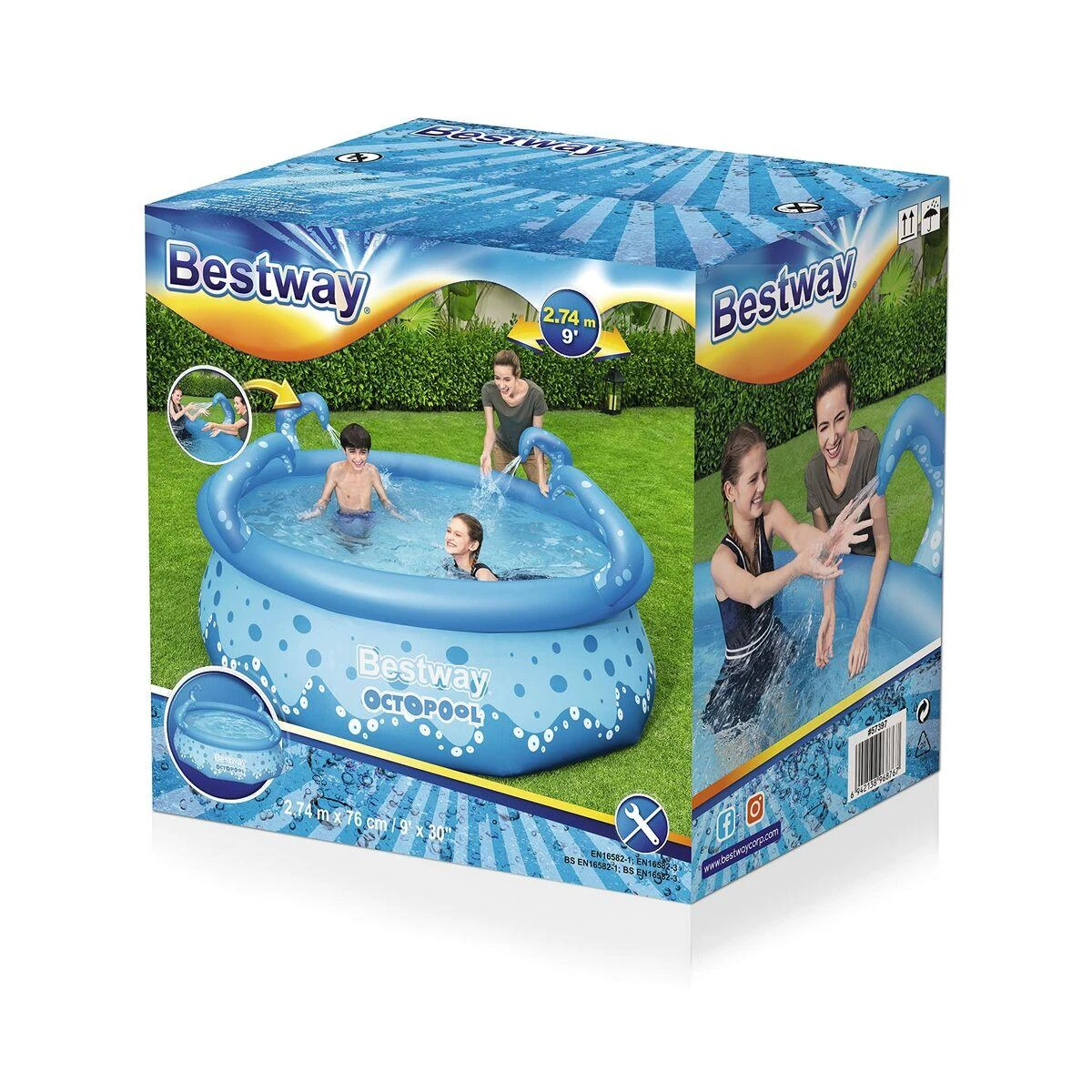 Baseinas Bestway Octopool 274 cm