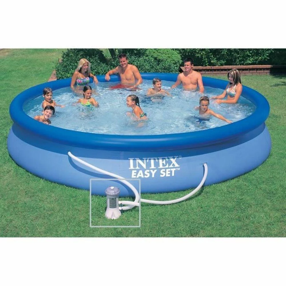 Baseinas INTEX Easy Set 457X84 cm su filtravimo pompa