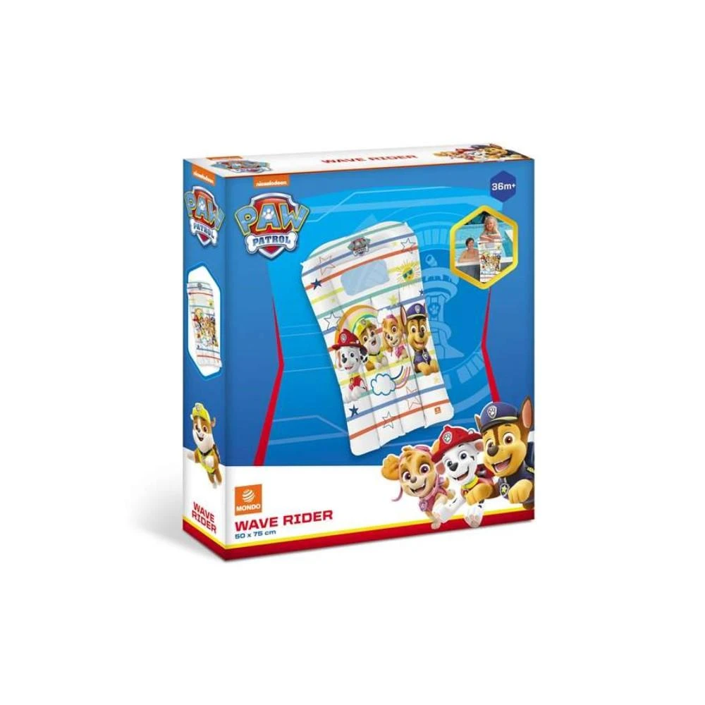 Pripučiamas čiužinys Mondo Paw Patrol, įv. spalvų, 75x50cm