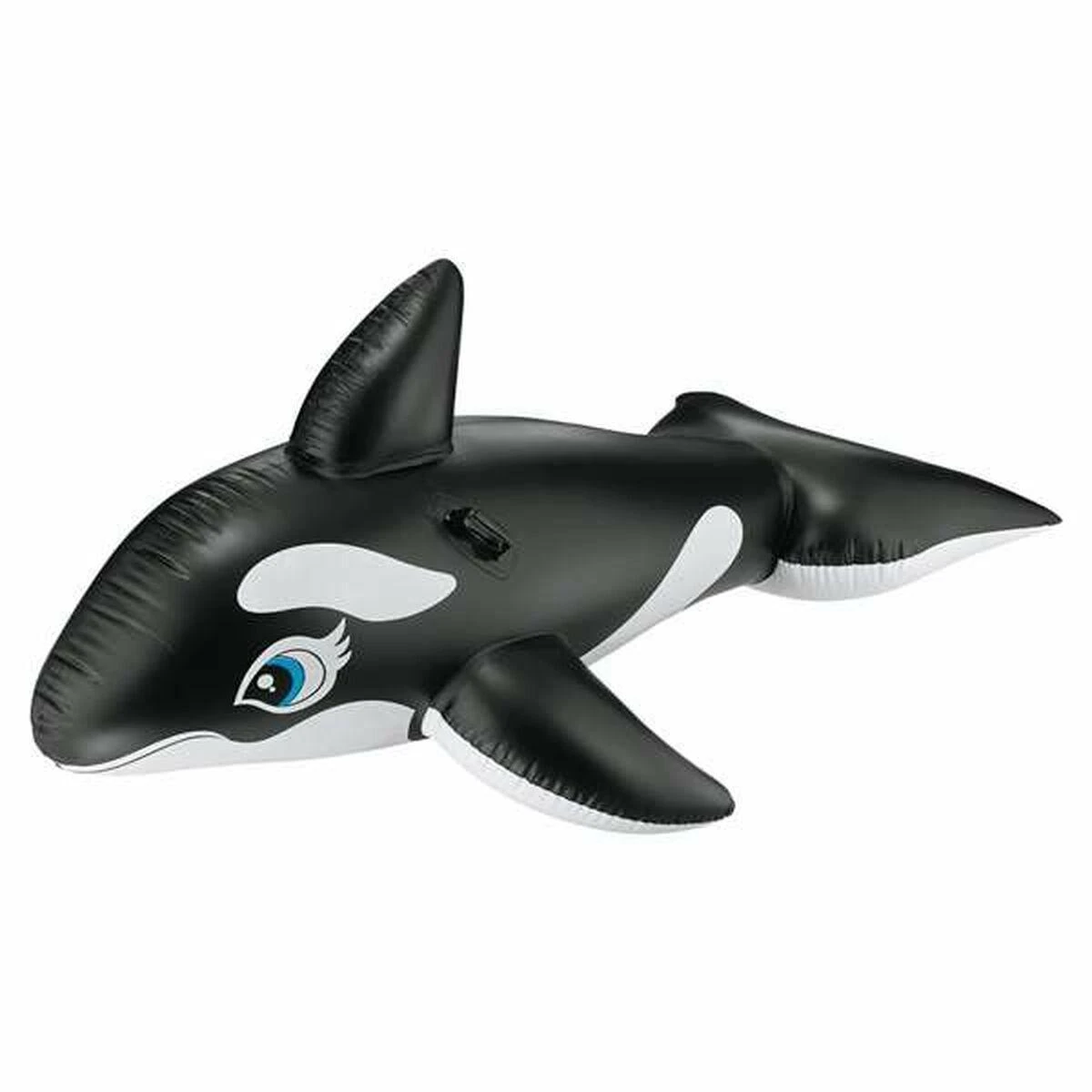 Intex Lil' Whale Ride On Swimming Board Juodas/Baltas