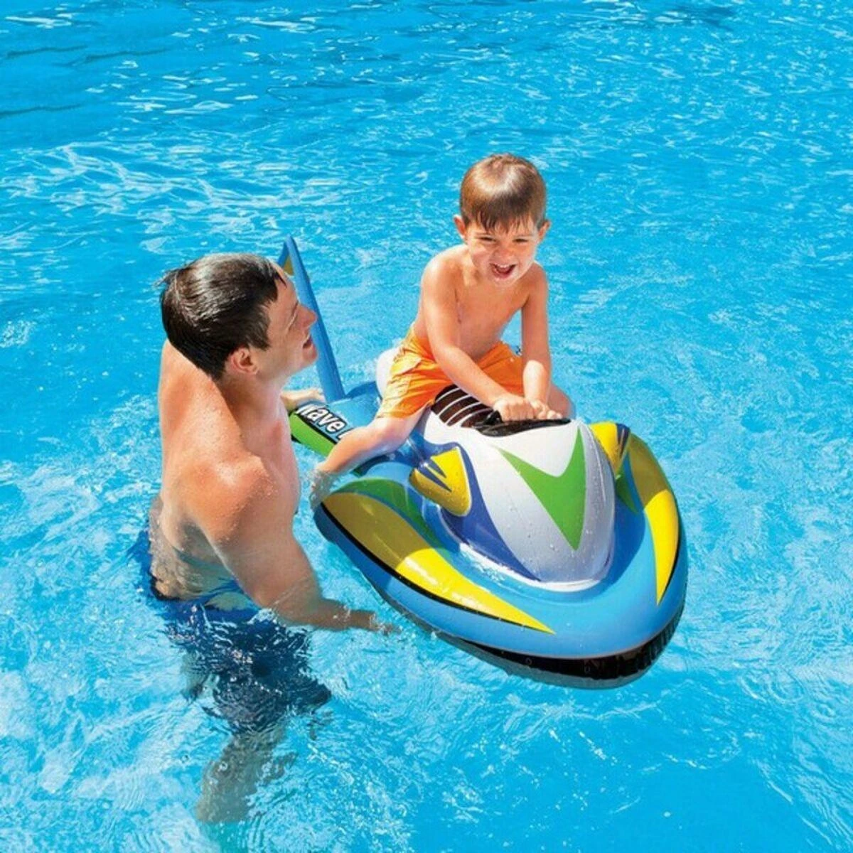 Daugiaspalvis „Intex Wave Rider Ride-On“, 117 x 77 cm, 3 ir vyresni