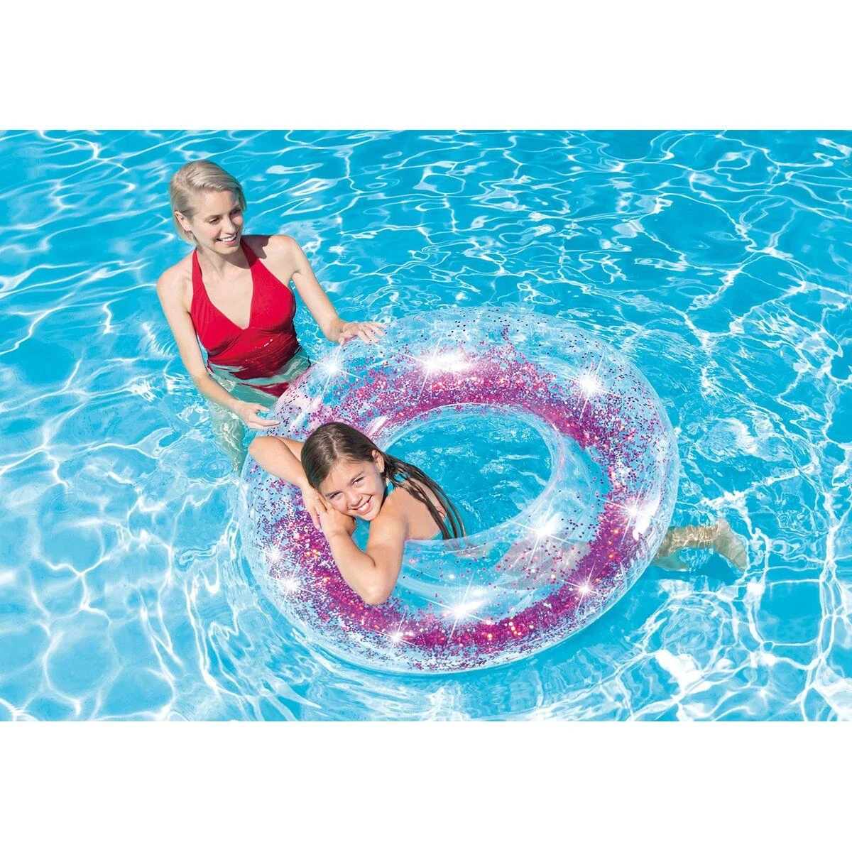 Pripučiamasis ratas INTEX GLITTER 56274NP, Ø 119 cm