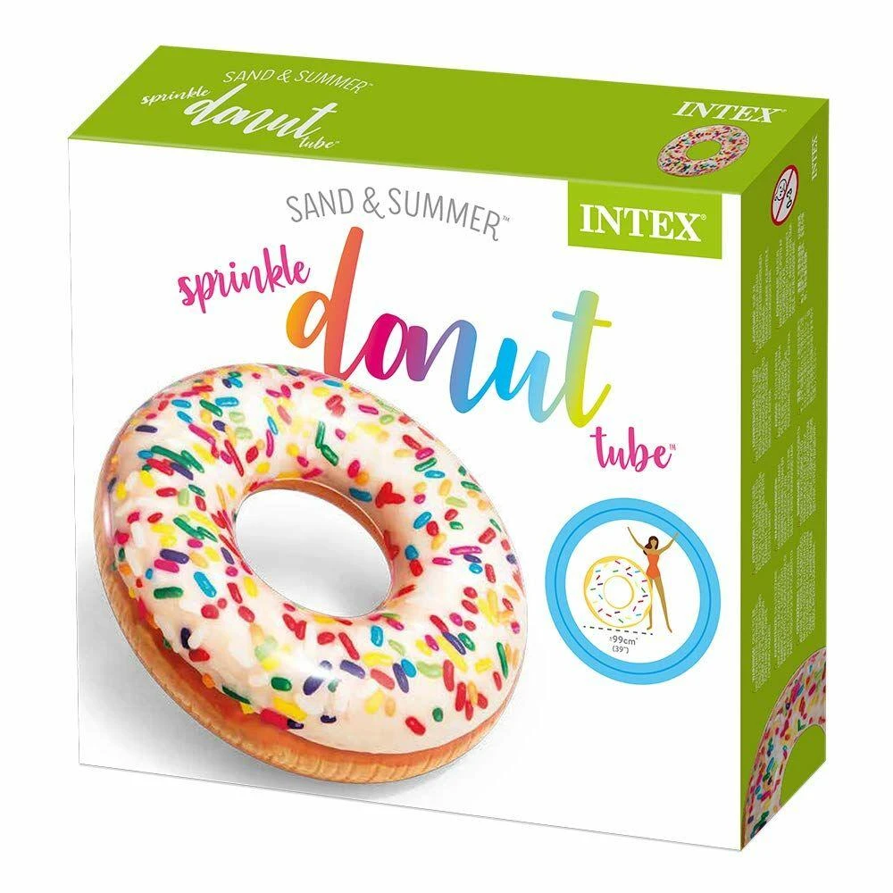 Pripučiamas ratas INTEX Sprinkle Donut Tube, 114 cm 56263NP