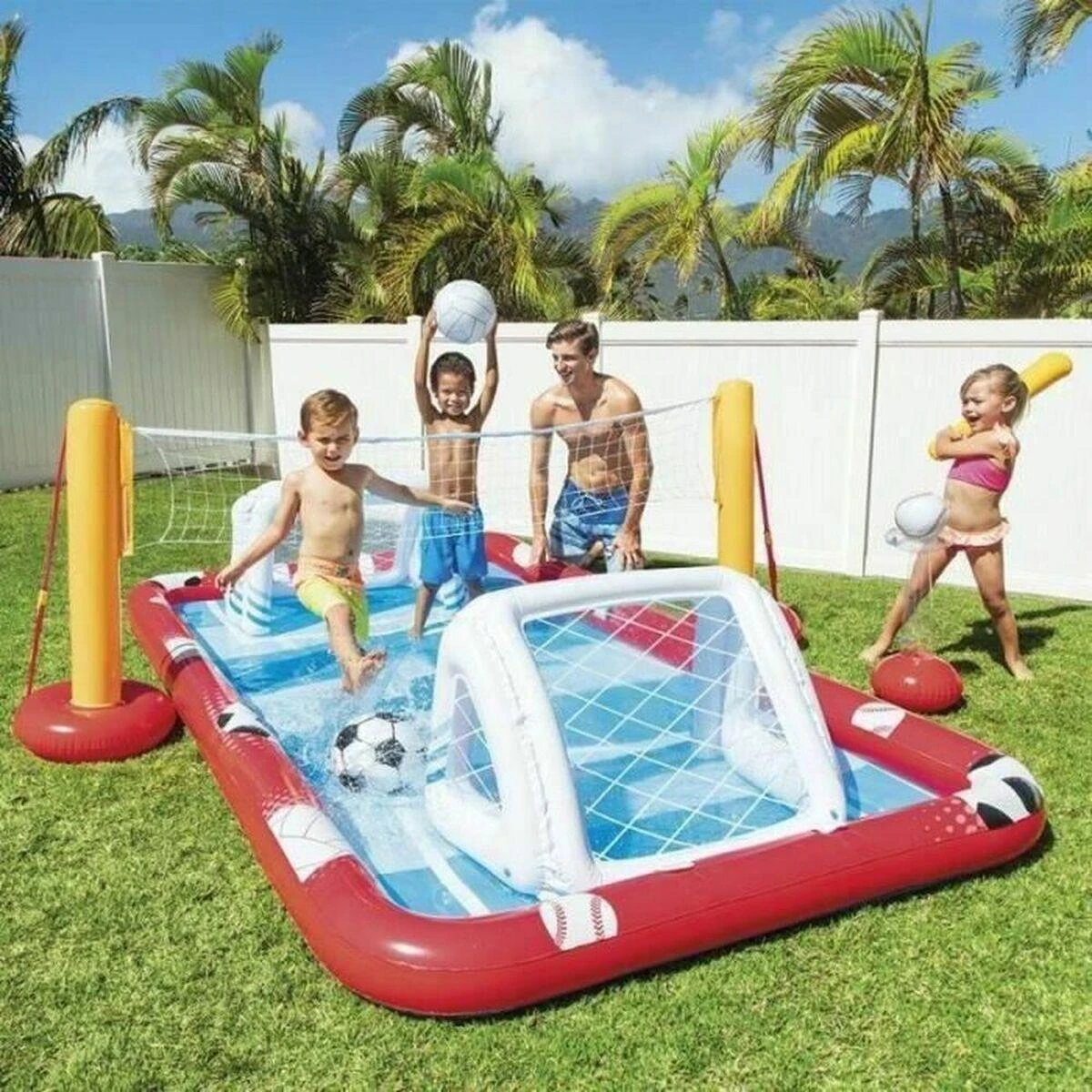 Intex Action Sports Pripučiama žaidimų aikštelė, 325x267x102cm