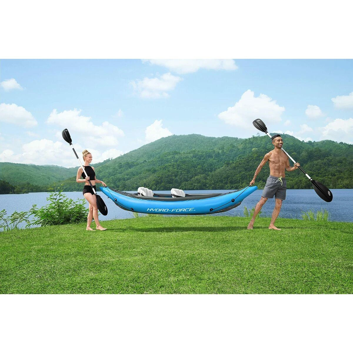Kajak Dviguba pripučiama baidarė 331 x 88 cm Bestway 65131