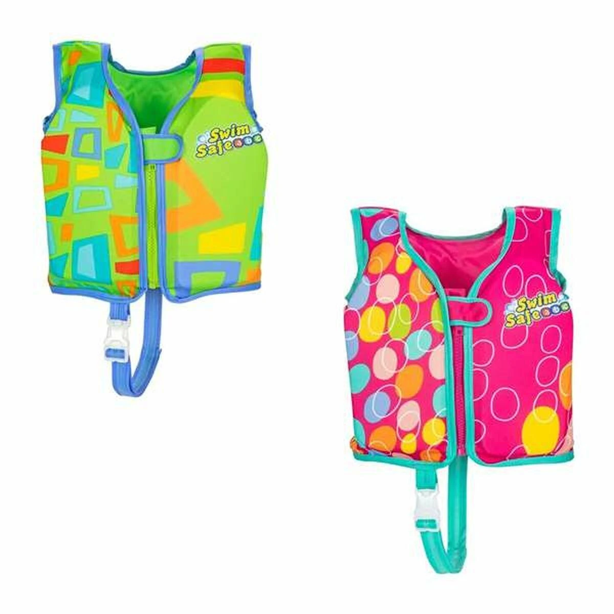 Bestway Pripučiamos plaukimo liemenės BigBuy Fun Aquastar Swim Safe, įvairių spalvų