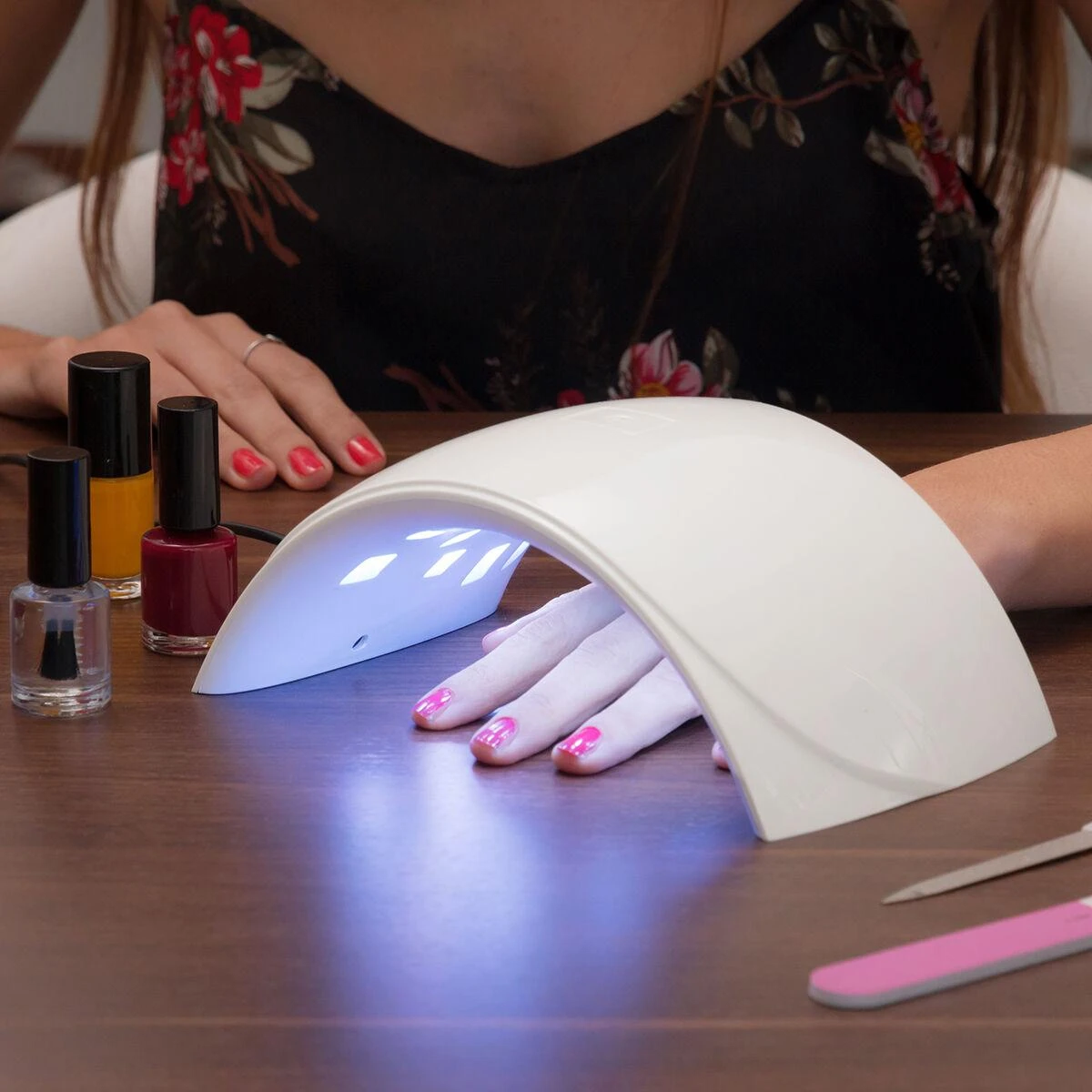 Profesionali LED UV Nagų Lempa InnovaGoods (Balta) (Naudoti A+)