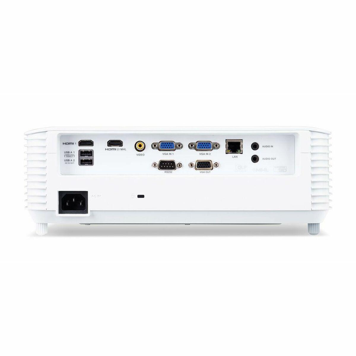 Acer S1286Hn duomenų projektorius 3500 ANSI lumens DLP XGA (1024x768) Prie lubų montuojamas projektorius Balta
