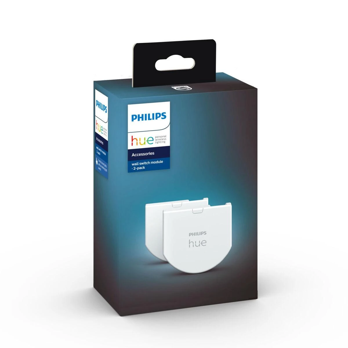 Sieninis šviestuvas „Philips Hue“ sieninis jungiklis, 2 vnt. pakuotėje