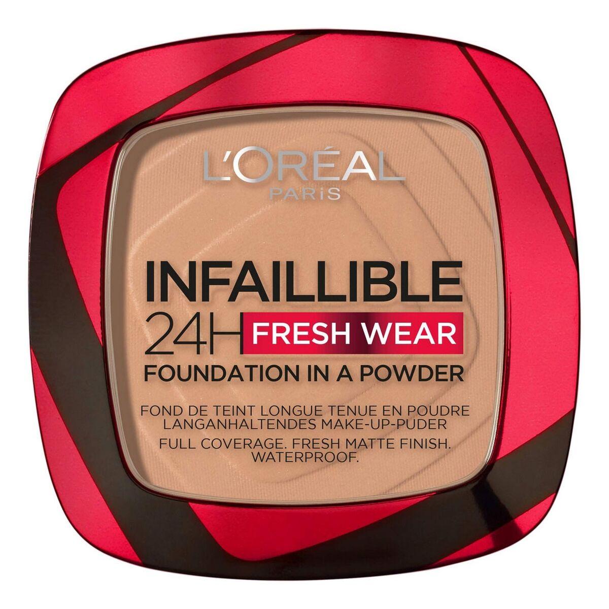 L'Oréal - Infaillible 24h Fresh Wear Powder Foundation - 220 Sand