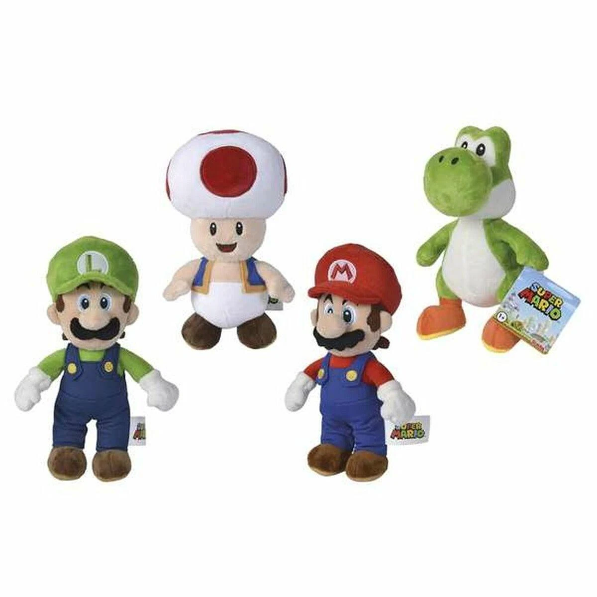 Simba Mascot pliušinis Super Mario 4 tipai