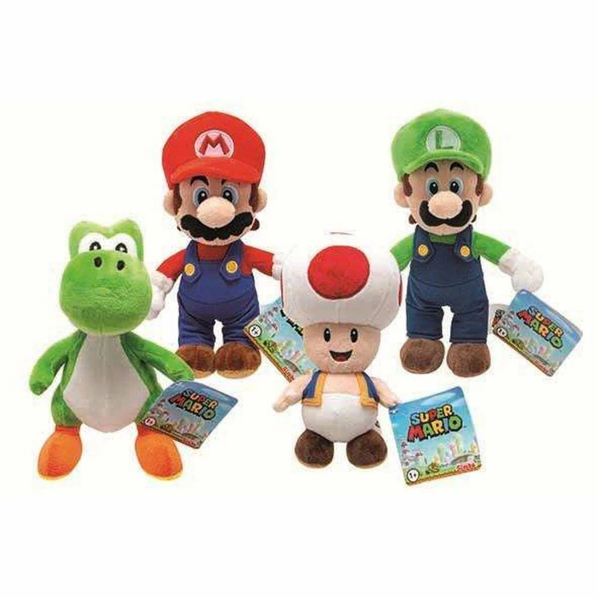 Simba Mascot pliušinis Super Mario 4 tipai