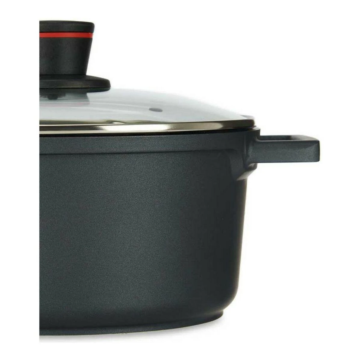 Kinvara Puodas Molten Juodas Aliuminio ( 24 cm)