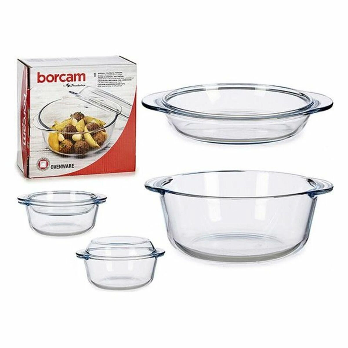 Puodas su dangčiu Borcam
